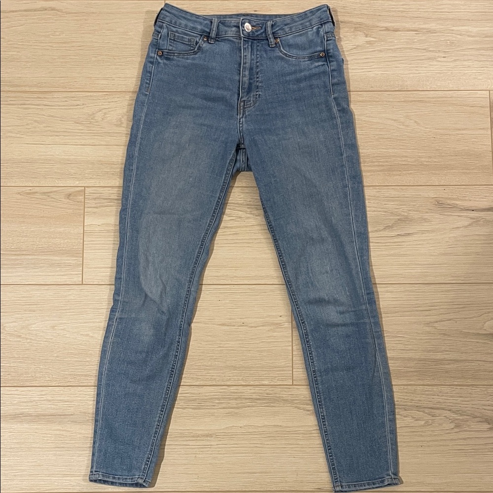 Women’s H&M Curvy Jeggings Light Blue